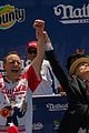 joey chestnut breaks record at nathan hot dog eating contest 05