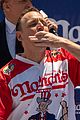 joey chestnut breaks record at nathan hot dog eating contest 11