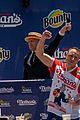 joey chestnut breaks record at nathan hot dog eating contest 12