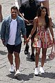 ciara russell wilson lunch date kisses italy 03
