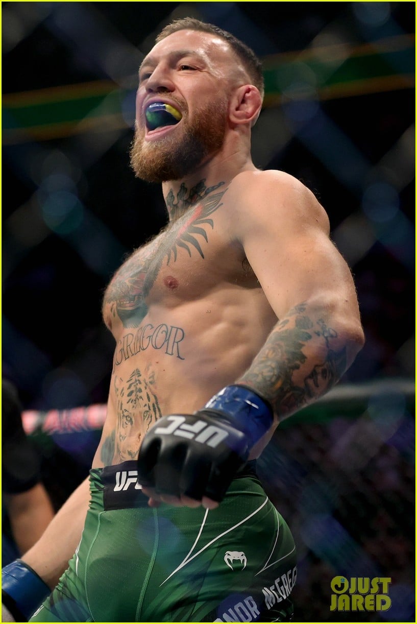 conor mcgregor gruesome ankle injury ufc 264 084586391