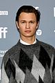 ansel elgort shows off completely shaved head 05