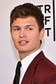 ansel elgort shows off completely shaved head 09