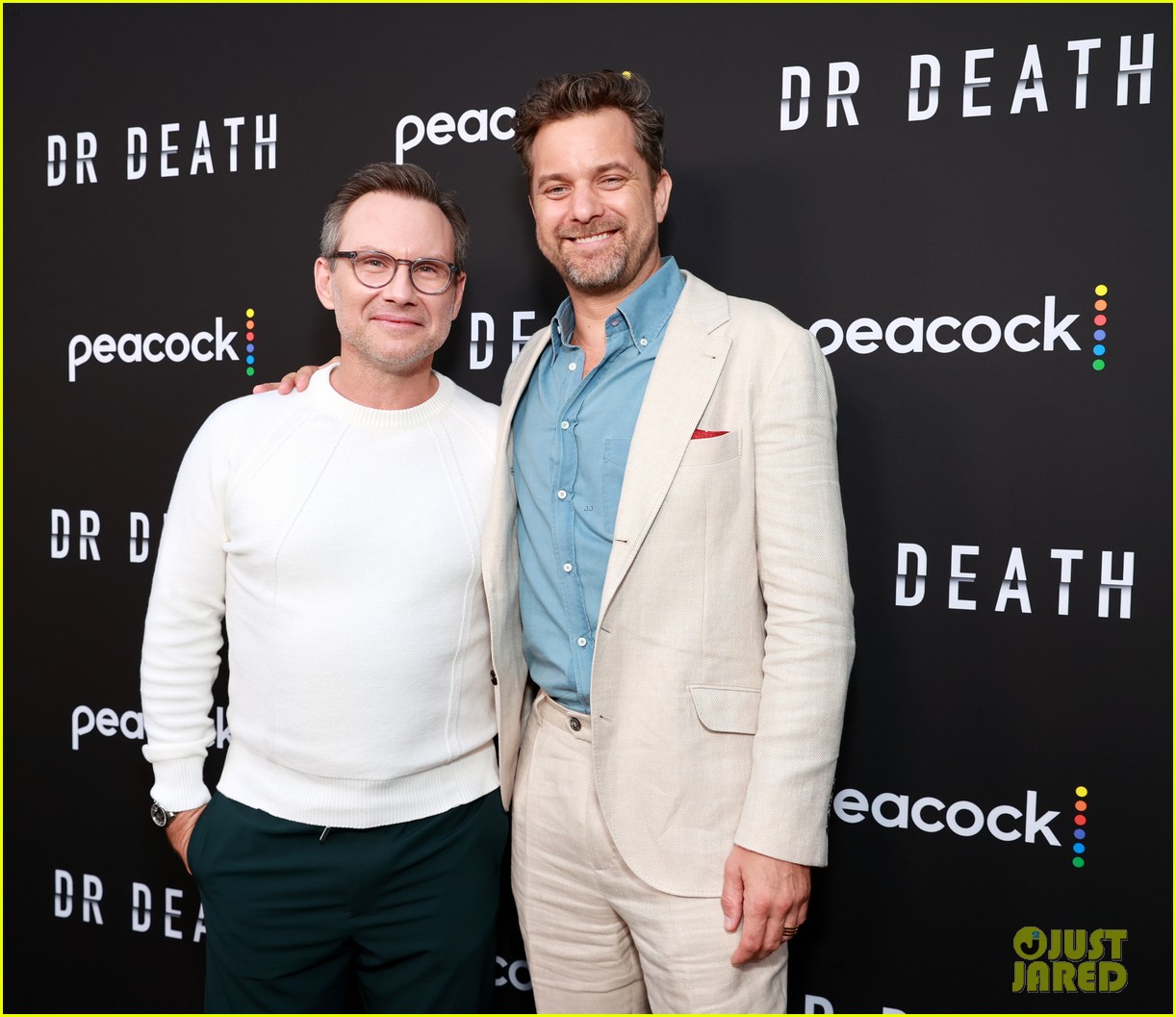 Joshua Jackson, Grace Gummer, & Christian Slater Buddy Up at 'Dr. Death