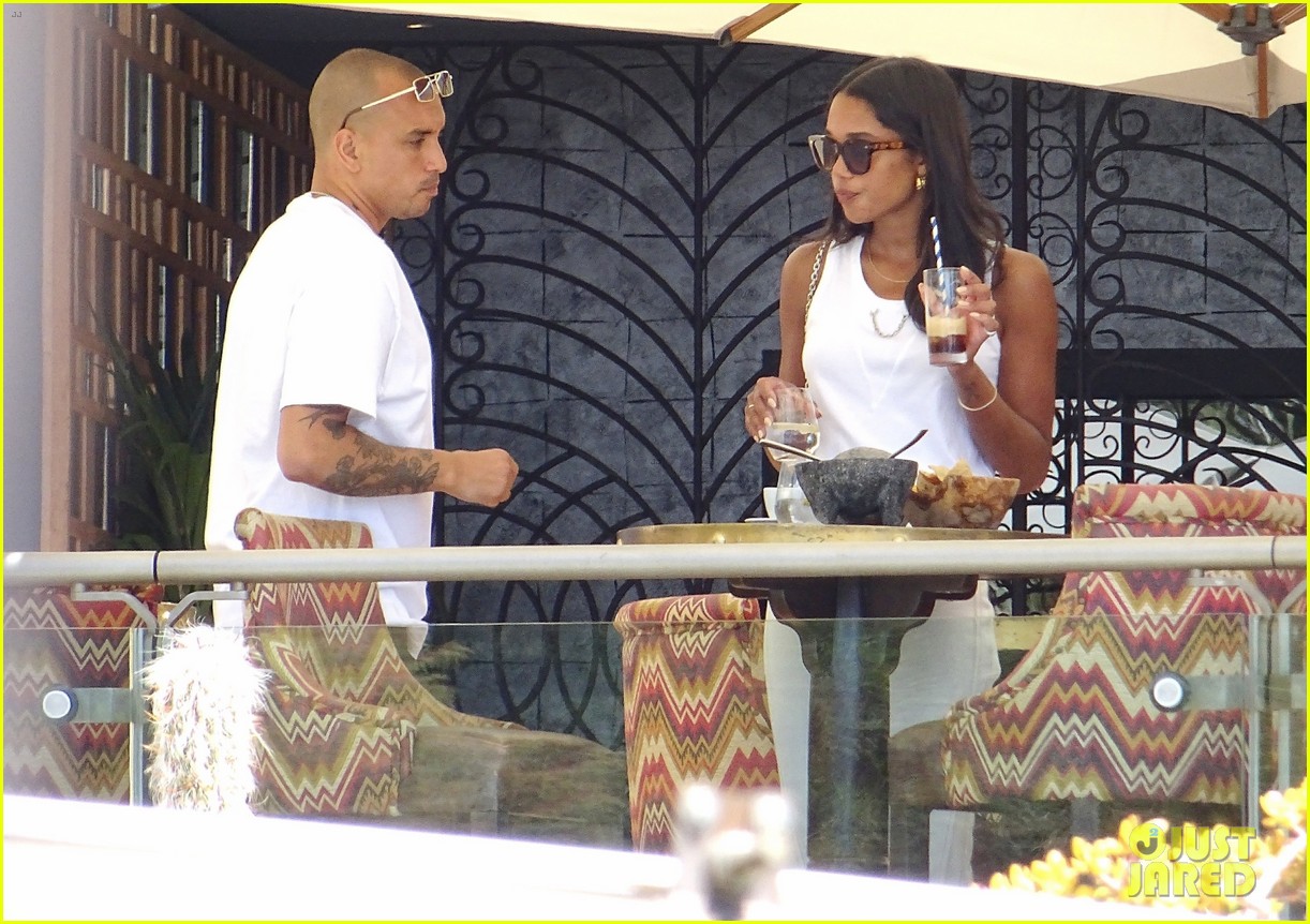 Full Sized Photo of laura harrier sam jarou kiss 48 | Photo 4581451