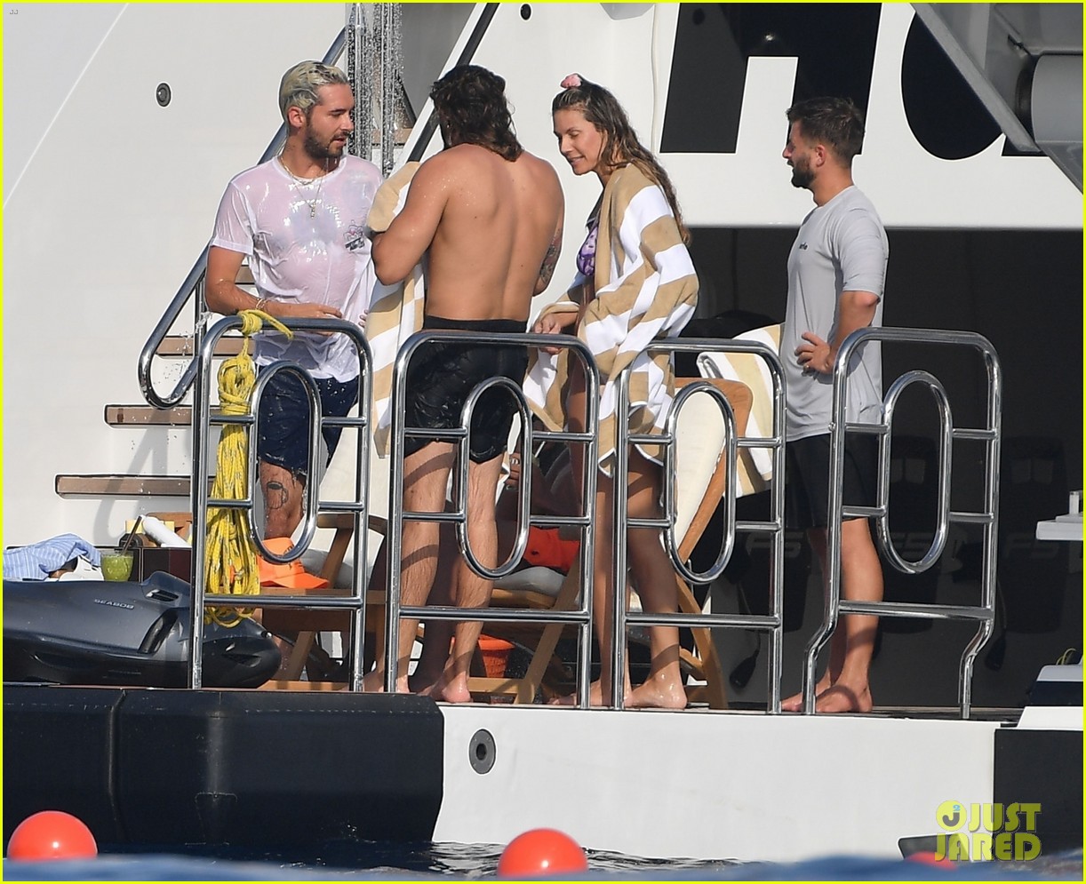 Photo: heidi klum tom kaulitz love on display yacht day 70 | Photo ...