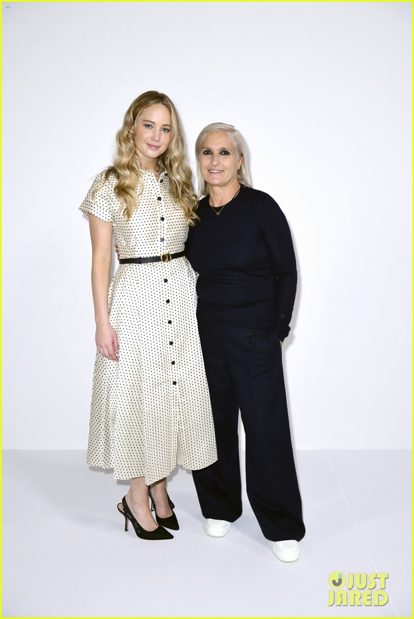 jennifer lawrence attends dior show first in years 114582266