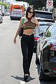 kendall jenner striped crop top lunch friends 21