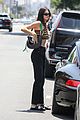 kendall jenner striped crop top lunch friends 34