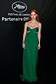 jessica chastain green valentino cannes chopard trophy dinner 01