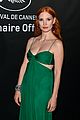 jessica chastain green valentino cannes chopard trophy dinner 20