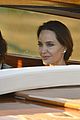angelina jolie looks so glamorous while boarding taxi boat in venice 21