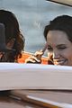 angelina jolie looks so glamorous while boarding taxi boat in venice 22