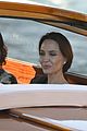 angelina jolie looks so glamorous while boarding taxi boat in venice 23