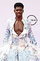 lil nas x bet awards red carpet toile dress 02