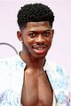 lil nas x bet awards red carpet toile dress 11