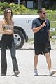 behati prinsloo at the beach while adam levine works out 46