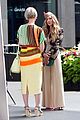 sarah jessica parker cynthia nixon fun outfits and just like that set 40