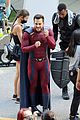supergirl cast in full costume finale filming 20