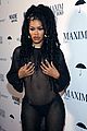 teyana taylor goes sexy in sheer for maxim hot 100 event 08