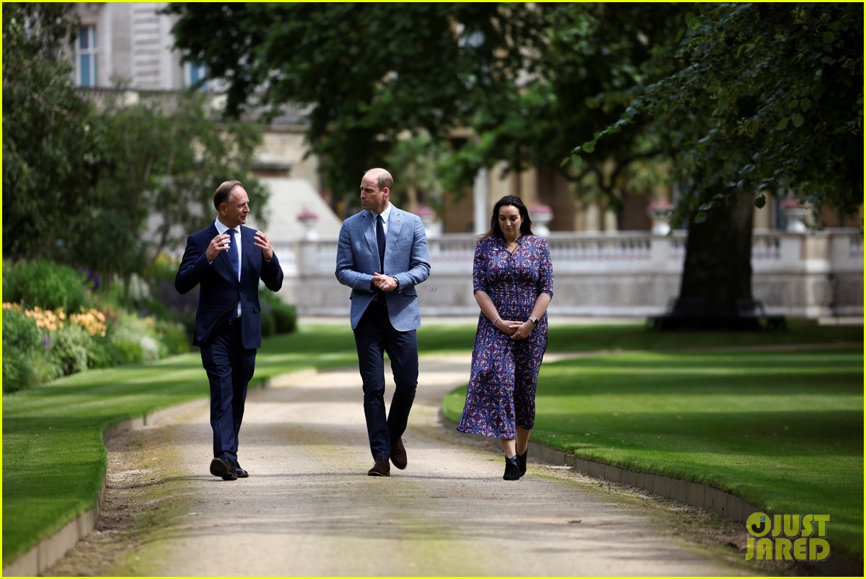 Prince William Hosts The NHS Big Tea Party Without Wife Kate Middleton