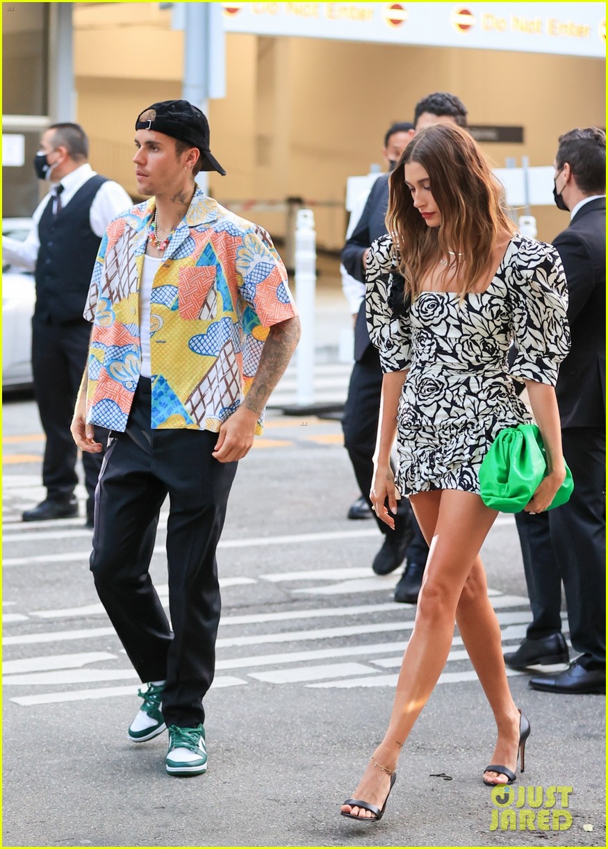 See New Photos from Justin & Hailey Bieber's Tuesday Night Date in