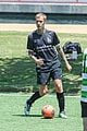 justin bieber plays soccer with friends 02