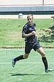justin bieber plays soccer with friends 10