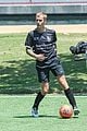 justin bieber plays soccer with friends 26