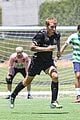justin bieber plays soccer with friends 45