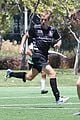 justin bieber plays soccer with friends 49