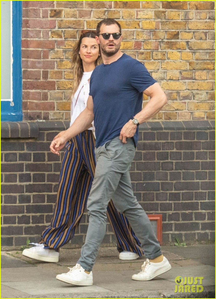 jamie dornan out and about with wife amelia warner 054603584