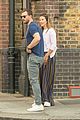 jamie dornan out and about with wife amelia warner 13