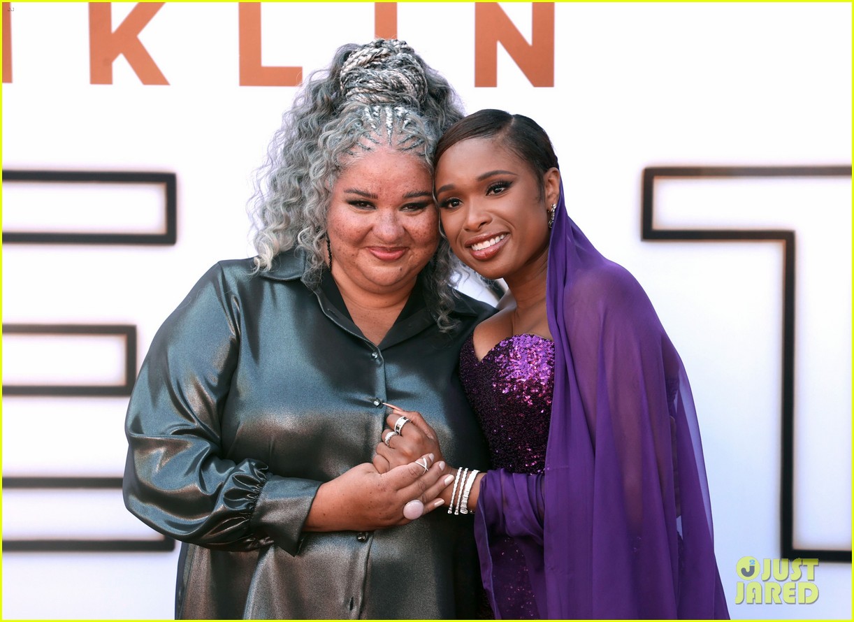 Jennifer Hudson Stuns in A Gown Fit For A Queen at 'Respect' Premiere