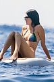 kendall jenner lounges on float in the water 09