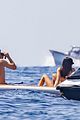 kendall jenner lounges on float in the water 53