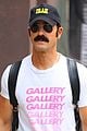 justin theroux shows off his mustache walk around nyc 02