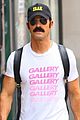 justin theroux shows off his mustache walk around nyc 04