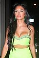 nicole scherzinger rocks neon green outfit for night out 04