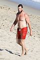 pablo schreiber shirtless at the beach 17