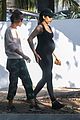 pregnant freida pinto on a walk 15
