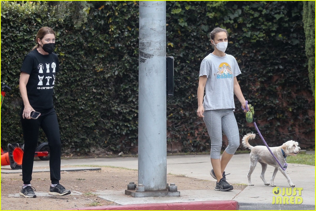 Ellen Pompeo & Natalie Portman Meet Up for Afternoon Hike!: Photo