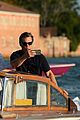 josh brolin boards water taxi to sightsee in venice 05