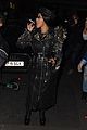 cardi b rocks studded leather trench coat in paris 11