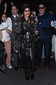 cardi b rocks studded leather trench coat in paris 19