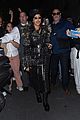cardi b rocks studded leather trench coat in paris 20