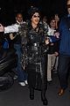 cardi b rocks studded leather trench coat in paris 23