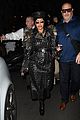 cardi b rocks studded leather trench coat in paris 26