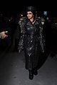 cardi b rocks studded leather trench coat in paris 34