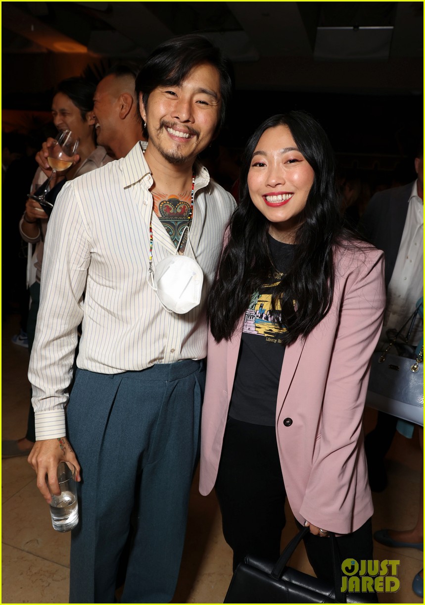 Photo: justin chon supported by famous friends at blue bayou screening